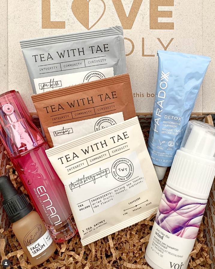 Tea with Tae – wholesale Tepåsar – Tepåseprov (1 av varje av våra individuellt inslagna smaker)5
