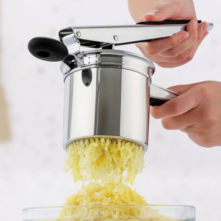 Zulay Kitchen - Wholesale Kitchen Tool/Gadget - Large 13.5oz Potato Ricer Stainless Steel