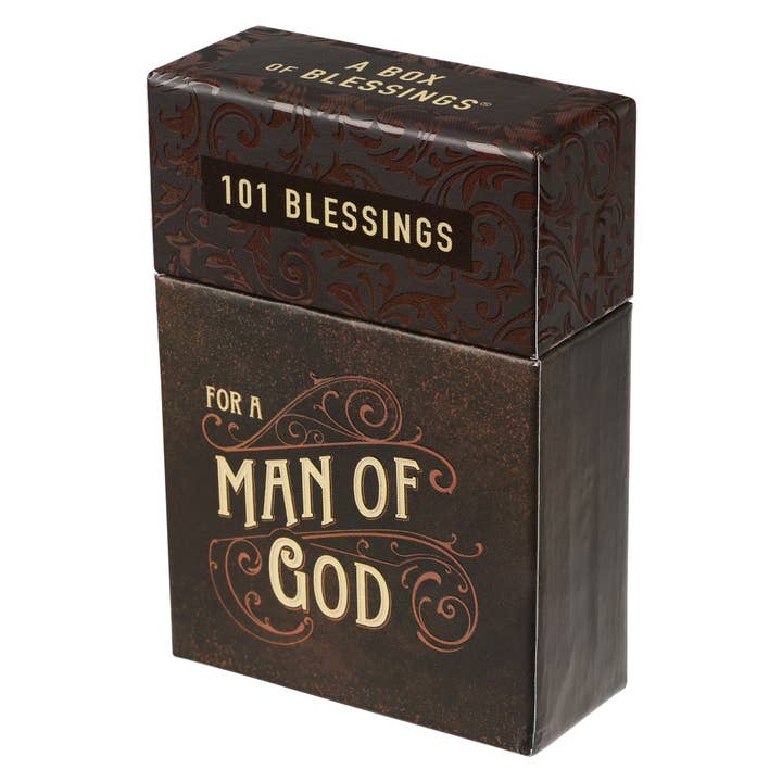 Christian Art Gifts - Wholesale Religious Card - Box of Blessings for a Man of God