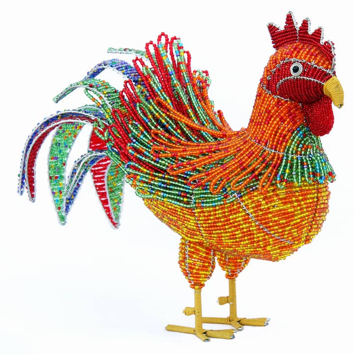 Gallo mediano para venta al por mayor de Beadworx By Extol Accessories Ltd.