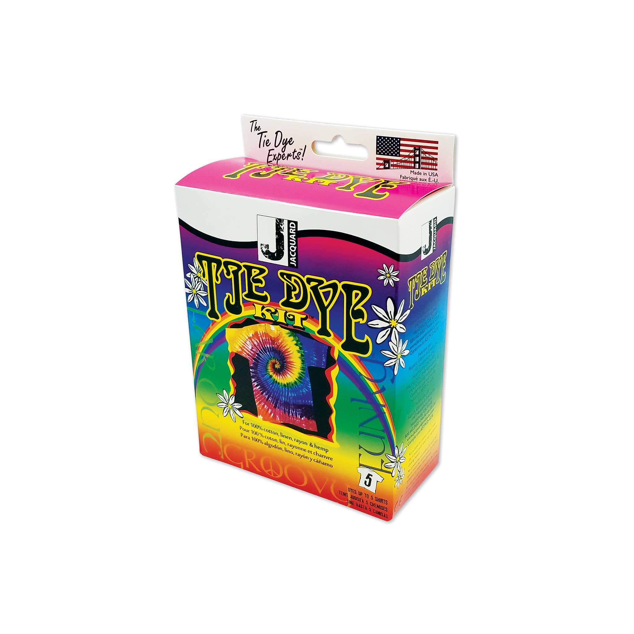 Jacquard Products - Wholesale DIY Craft Kit - Funky Groovy Tie Dye Kit