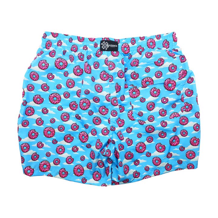 #MAISENZA - Wholesale Swim Shorts - Kids - Boys' short swim trunks Donuts1