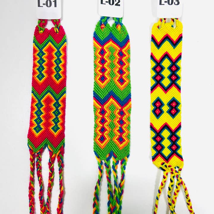 Colorful 4U – Großhandel Gewebtes/geflochtenes Armband – Neuheiten | Bunte Freundschaftsbänder (XS-L)10