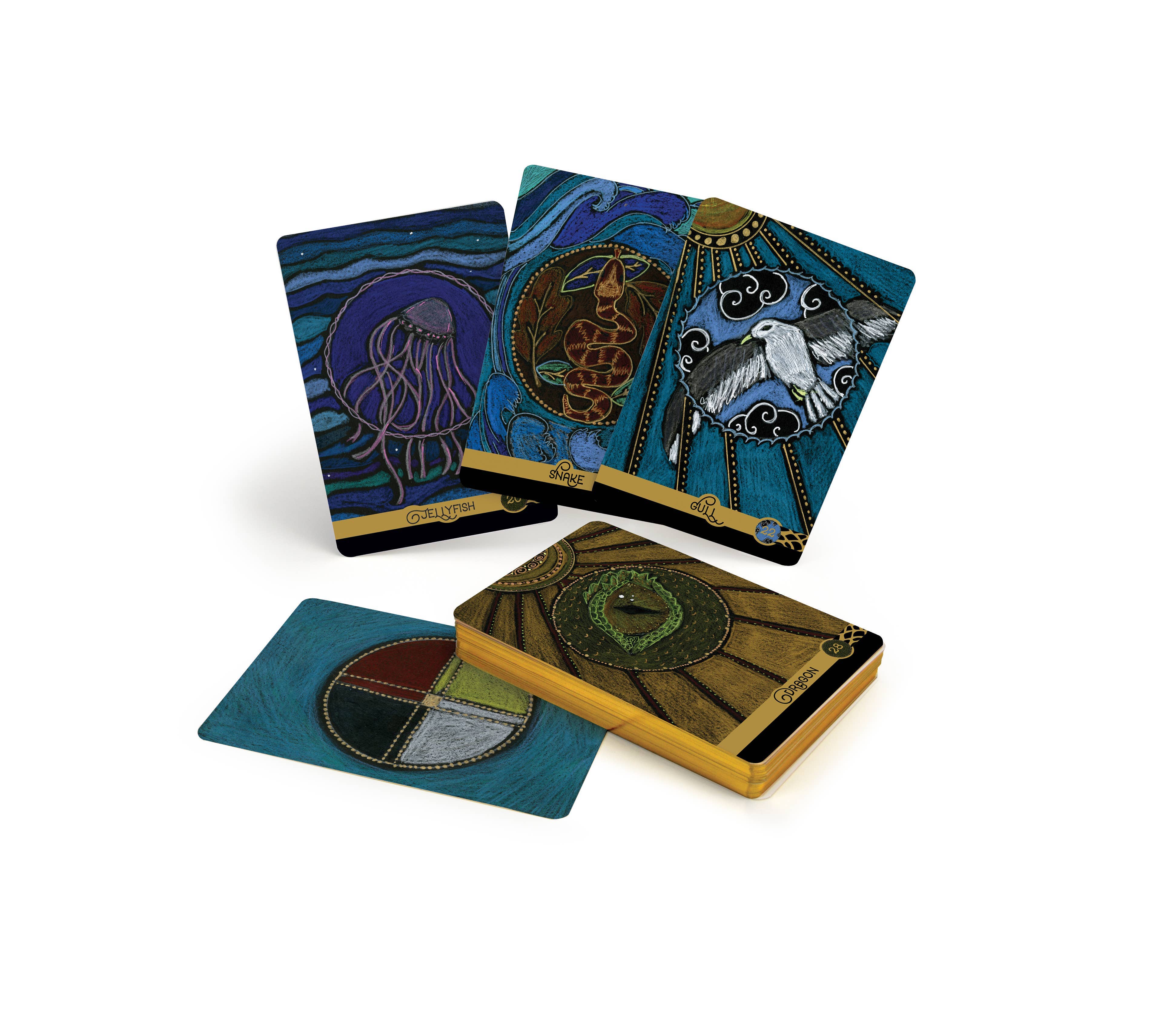 Schiffer Publishing - Wholesale Tarot Cards - The Wild Elemental Oracle2