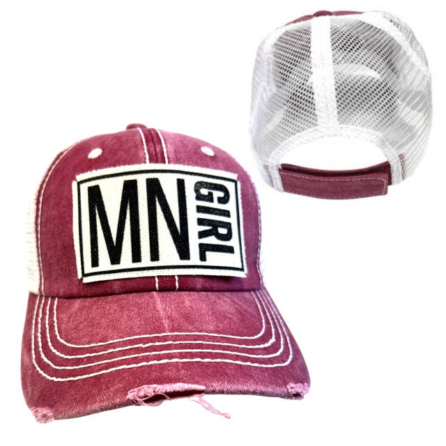 dkhandmade - Wholesale Trucker Hat - Women's - MINNESOTA GIRL HATS2