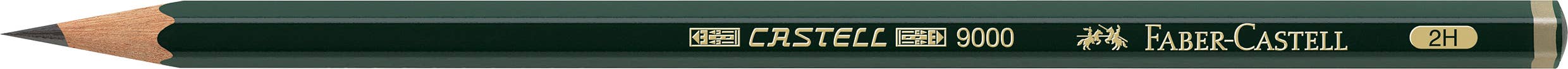 West Design Products UK – wholesale Pencil – Faber-Castell Castell 9000 Graphite Pencil, Pencil, 2H0