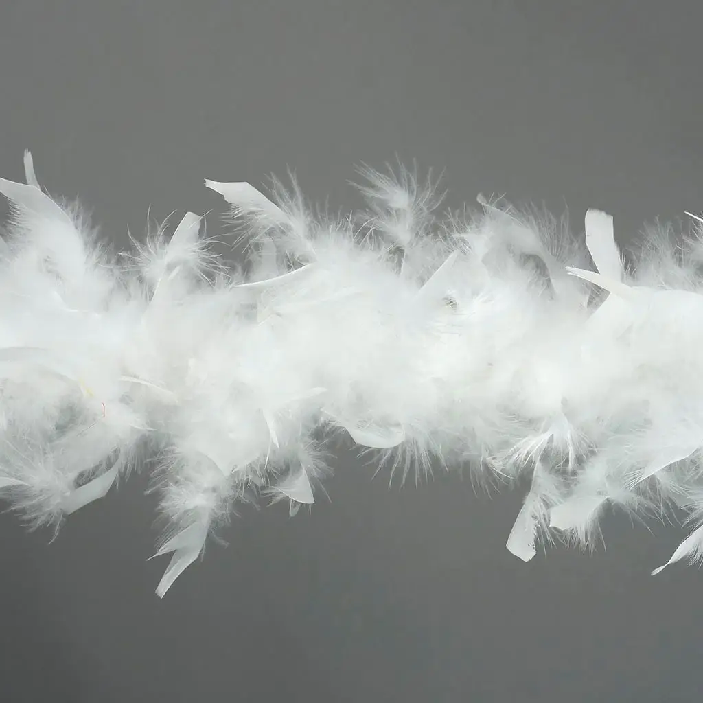 Zucker Feather Products – wholesale Feathers – Chandelle Feather Boa - Lightweight - White5