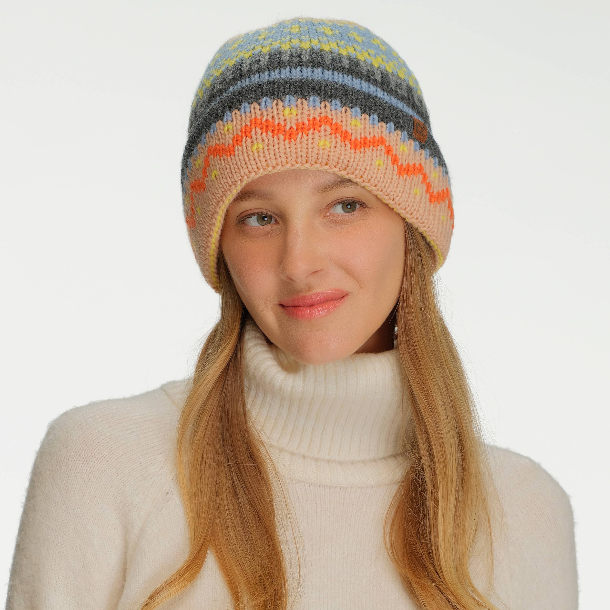 Wholesale 100% Wool Nepal Fair Trade Hand Knit Earflap Beanie Ski