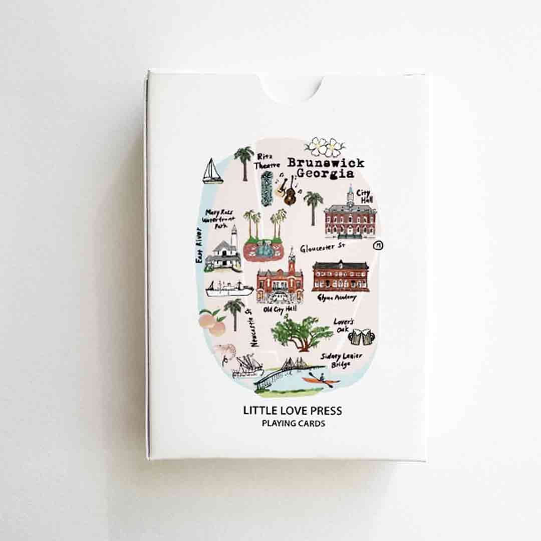 Little Love Press - Wholesale Playing Cards - Custom City Map Playing Cards1