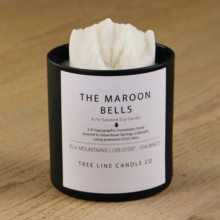 Tree Line Candle Co - Wholesale Pot/gevulde kaars - Maroon Bells Kaars0