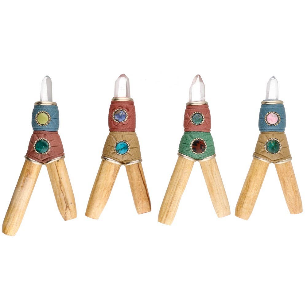 Vives de la Cortada S.L - Vente Encens - Kuripe avec Palo Santo, résine et minéraux1