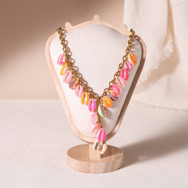 KALISTA - Wholesale Pendant/Charm Necklace - Cowrie Necklace1
