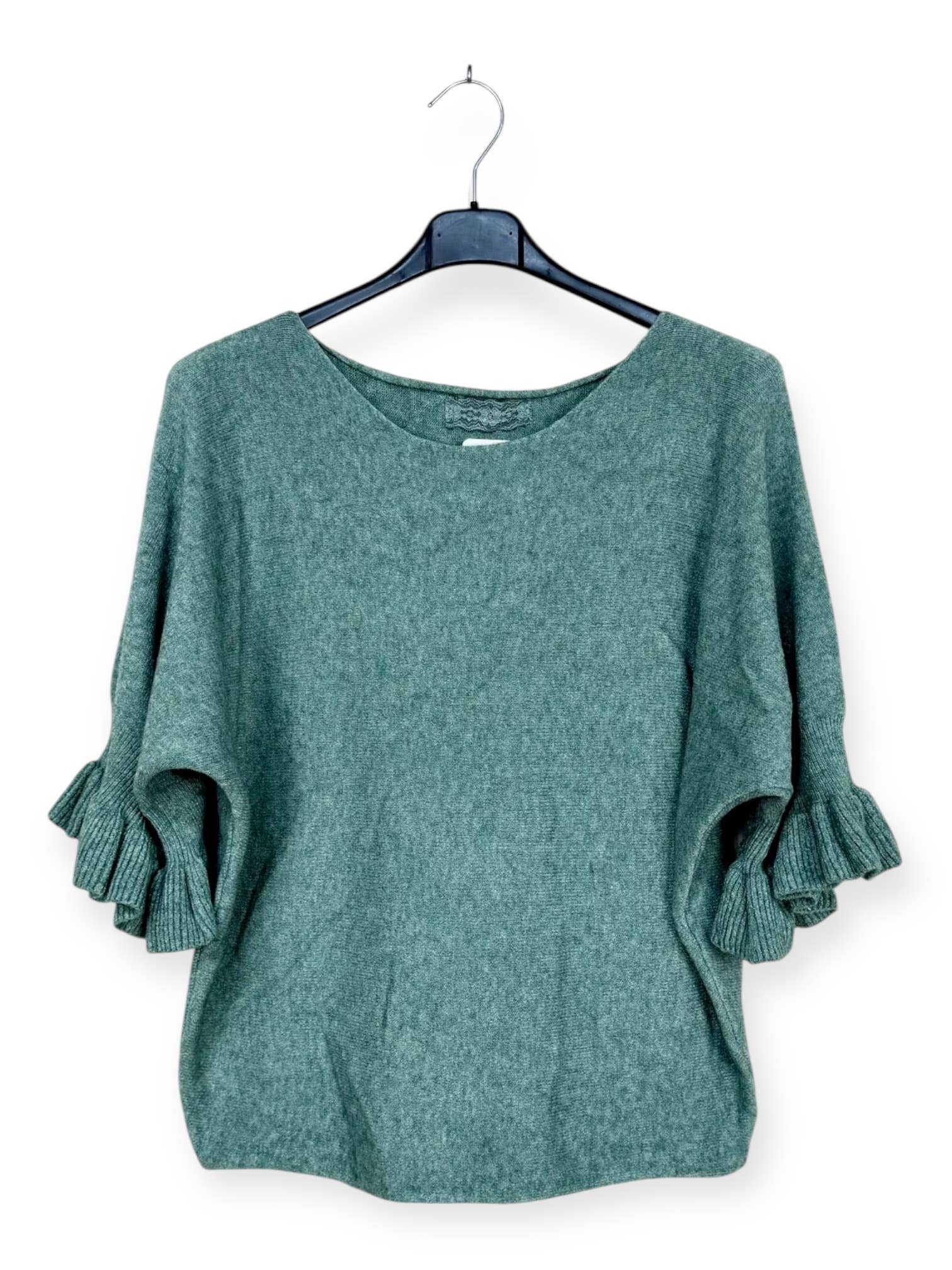 Lucky Nana – wholesale Pullovertröja - Dam – AH 99244 - Tröja med volangärm10