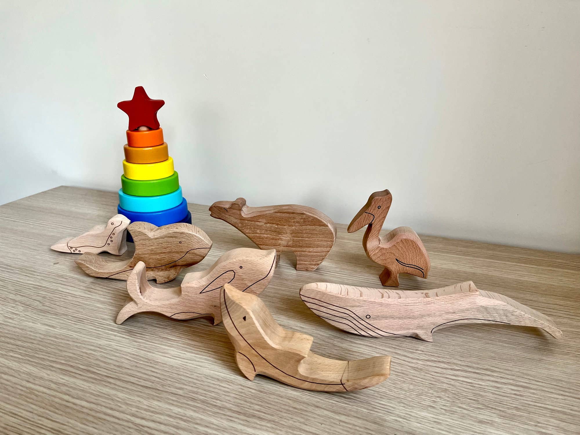 kidodido – Großhandel Holzspielzeug – Kinder – Spielzeug aus Holz, Meerestiere aus Holz, Tiere aus Holz9