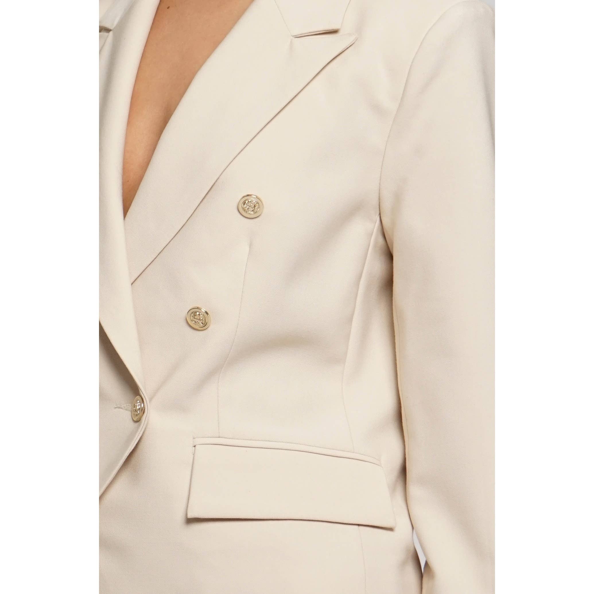 Sans Souci – Großhandel Jacke – Damen – ZWEIREIHIGE KURZJACKE MIT GOLDENEN KNÖPFEN7