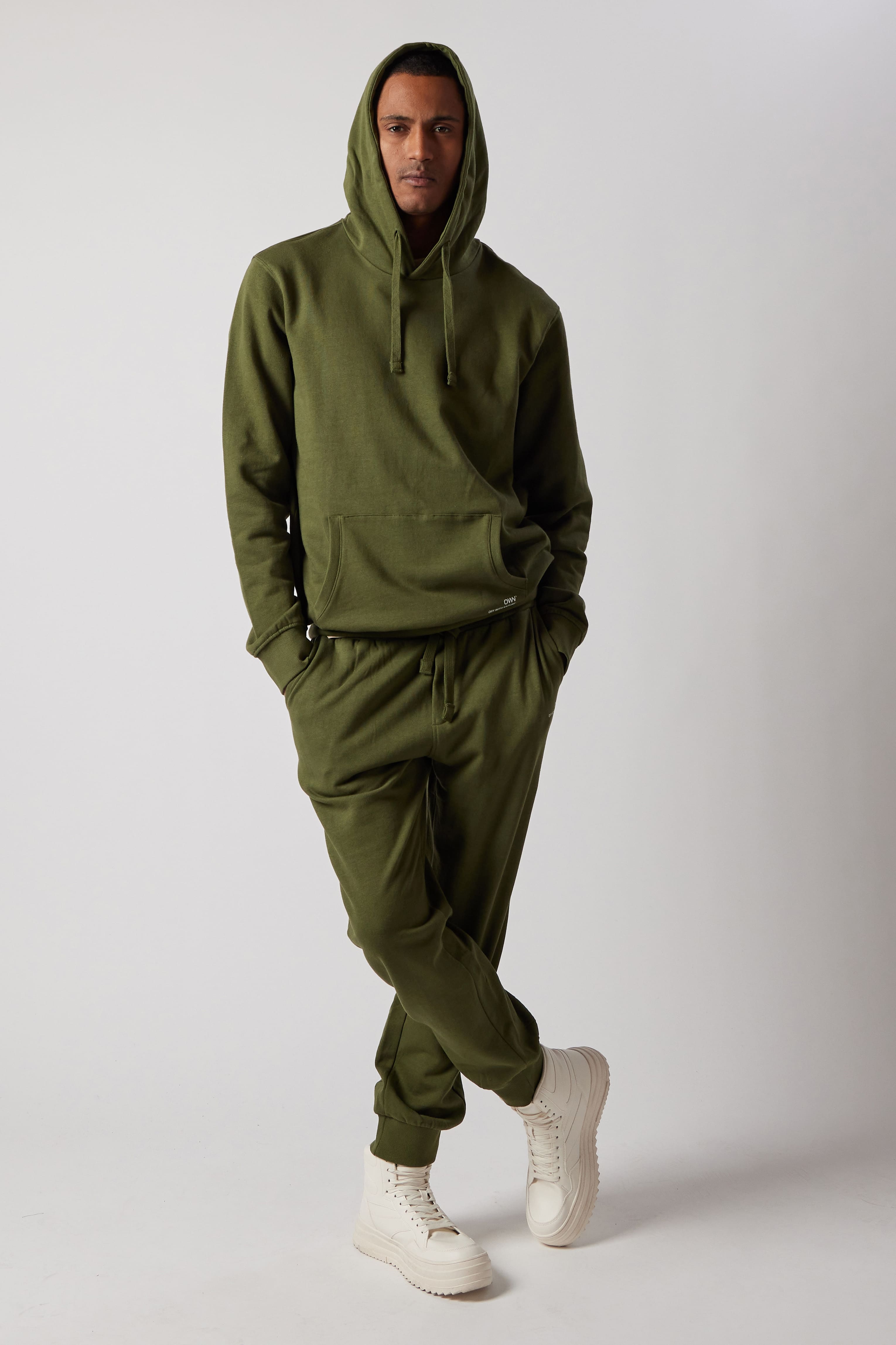 OWN OFF WITH NATURE - Wholesale Lounge Set - Men's - Hooded Sweatshirt Set + Fleece Joggers16
