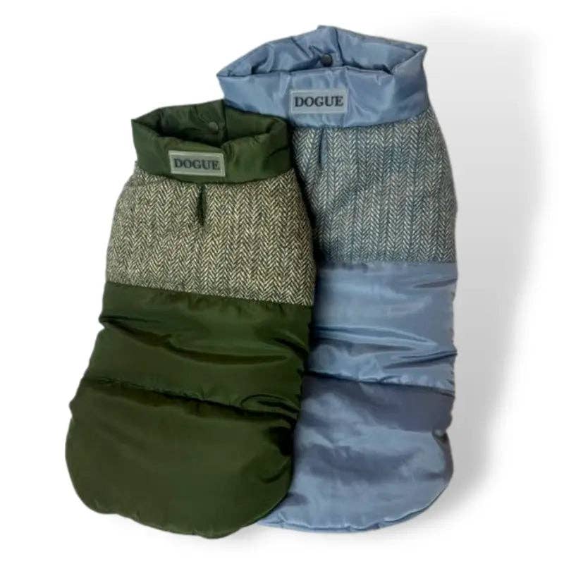 DOGUE - Wholesale Pet Jacket - Dog - DOGUE Tweed Puffer Dog Jacket1
