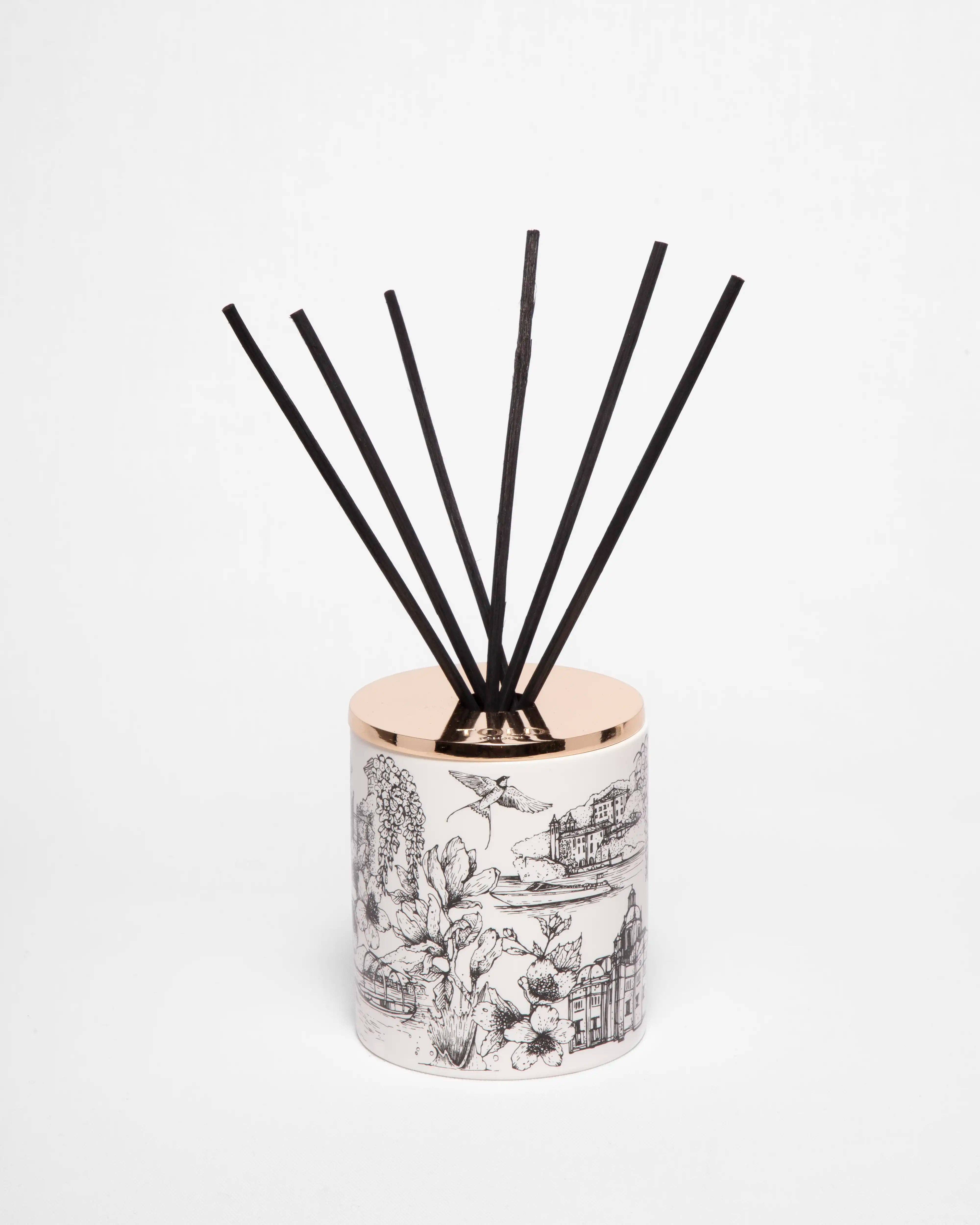 Told London Ltd - Wholesale Reed Diffuser - Dancing Light, Lake Como Diffuser, 200ml1