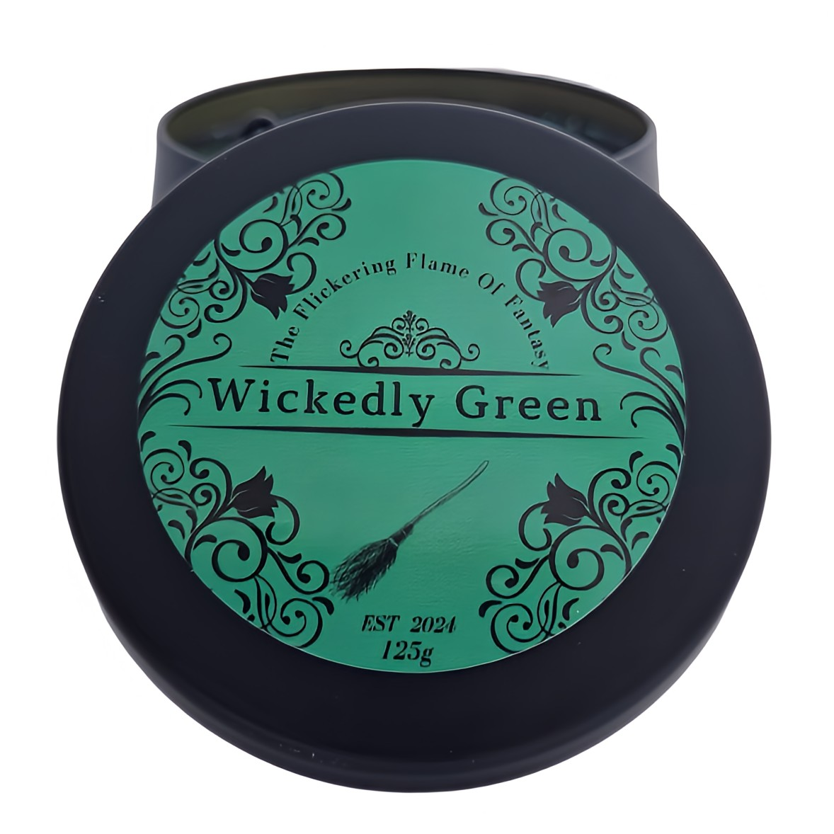 The Flickering Flame of Fantasy - Wholesale Novelty Candle - Wicked Elphaba Inspired Cauldron Witch Candle With Charms4