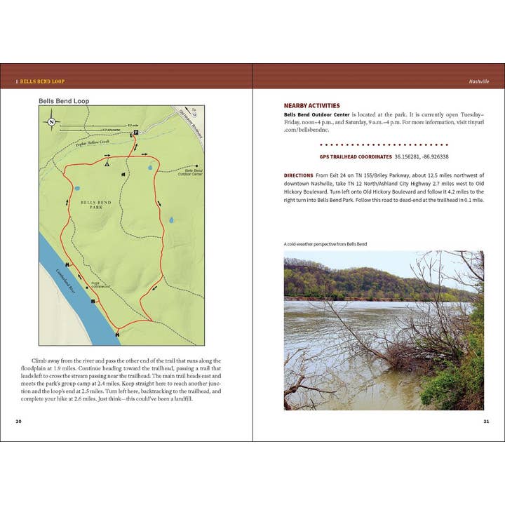 AdventureKEEN - Wholesale Book - Adult - 60 Hikes: Nashville 5e