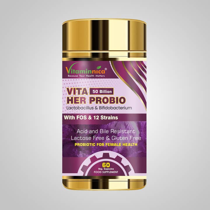 Vitaminnica Vita Her Probio - 60 Capsules pour la vente par Vitaminnica healthcare uk