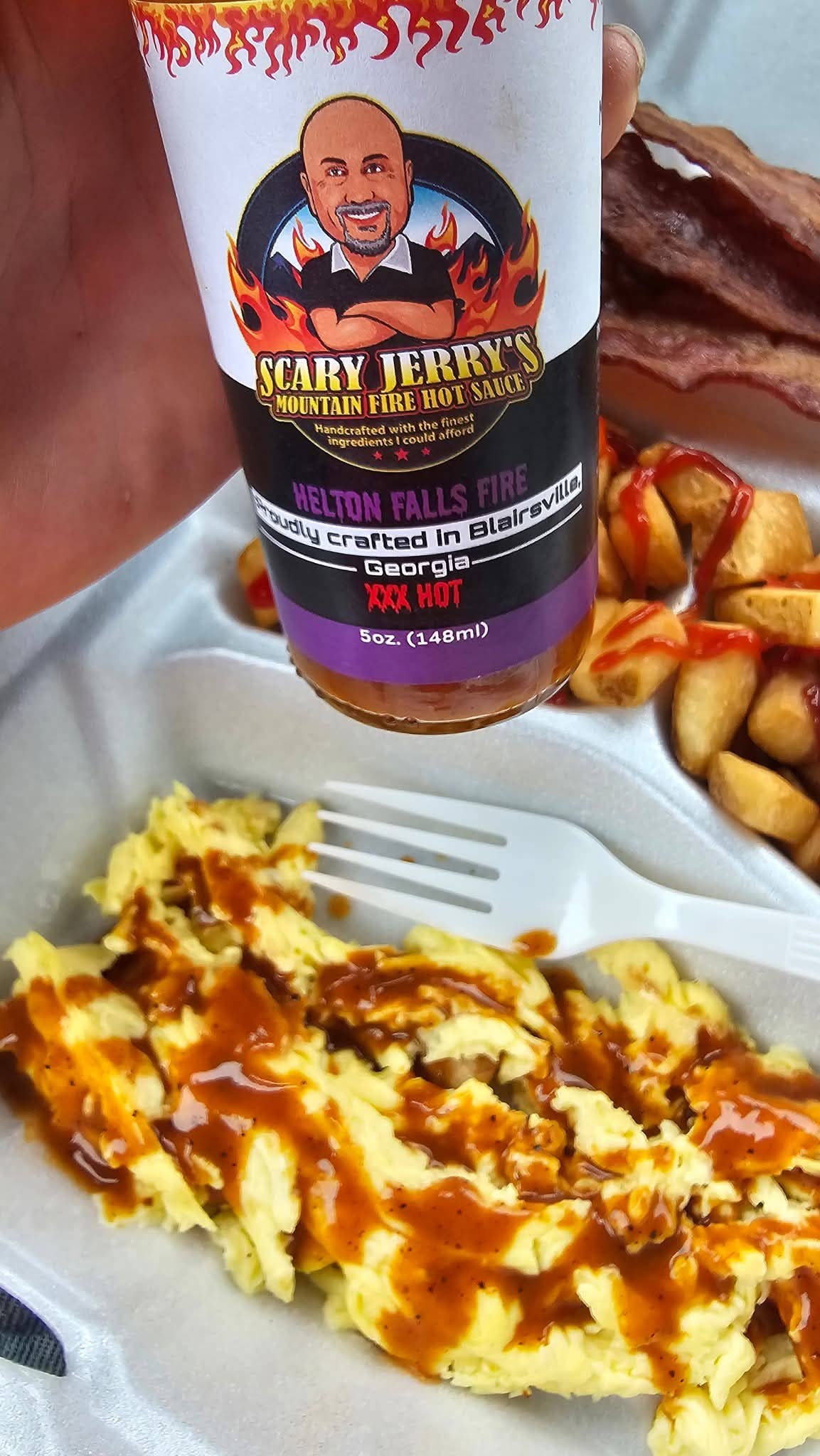 Scary Jerry's Mountain Fire Hot Sauce - Wholesale Hot Sauce - Helton Falls Fire Hot Sauce8