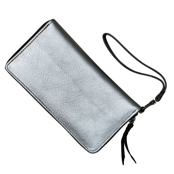 Embrazio - Wholesale Phone Wallet - Women's - WENDY Handmade Leather Phone Wallet | Wristlet