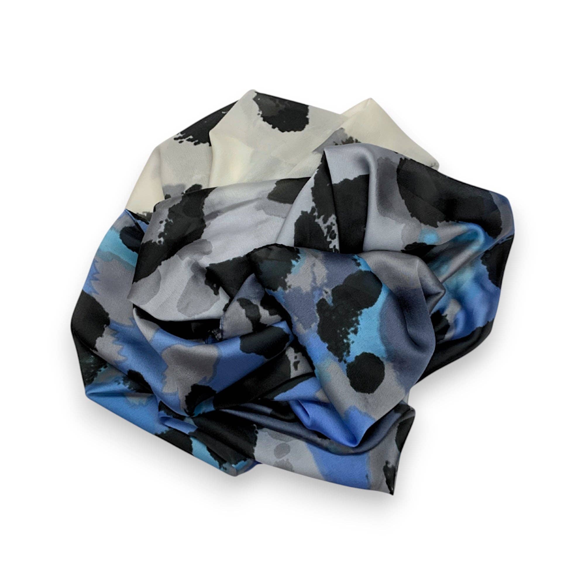 Lili Scarves (US Duty Free) - Venta al por mayor Bufanda - Mujer - Pañuelo rectangular con estampado de leopardo y tacto sedoso5