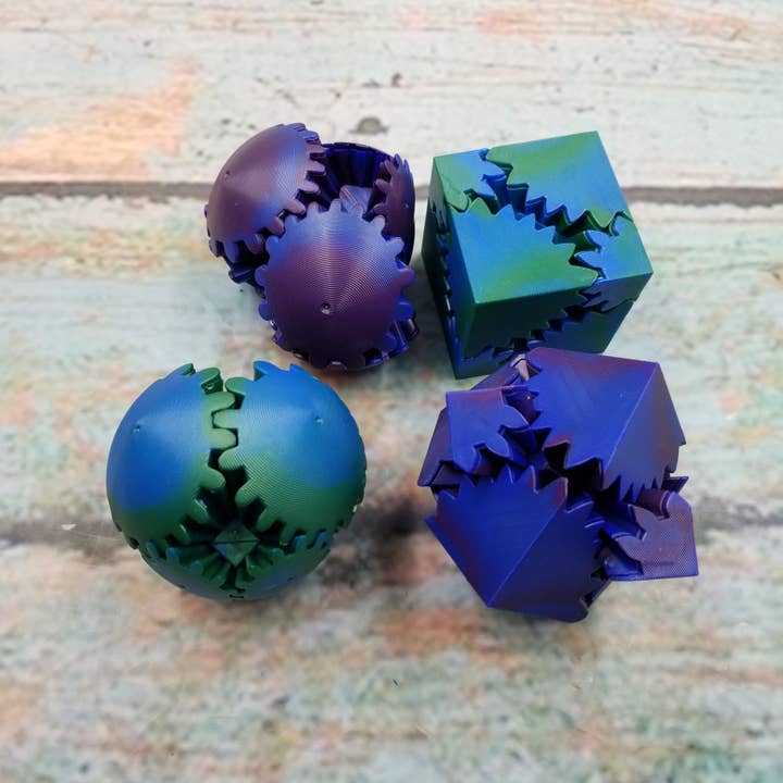 MIAS SHOP - Wholesale Fidget Toy - Kids - Gear Ball Rotation Decompression Fidget Toy3