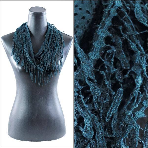 The Magic Scarf Company – Engroshandel Tørklæde - Dame – 7777 - Victorian Lace Infinity tørklæder15