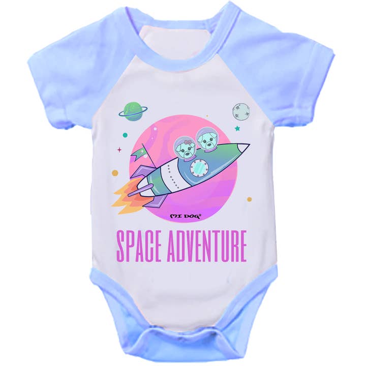 Mi Dog, Baby Boys, Space Adventure, Baby Grow per la vendita all'ingrosso da parte di MI DOG