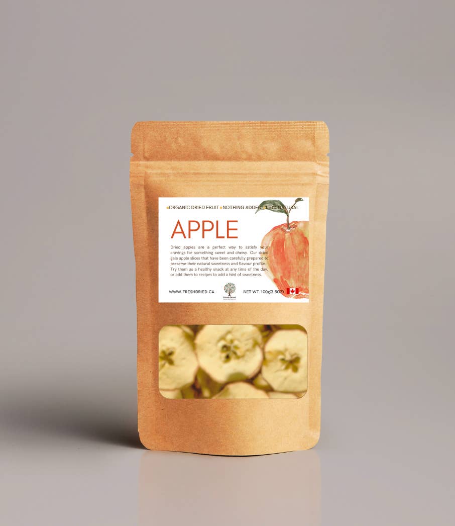 FreshDried - Wholesale Dried/dehydrated fruit - Dried Apple Slices - organic