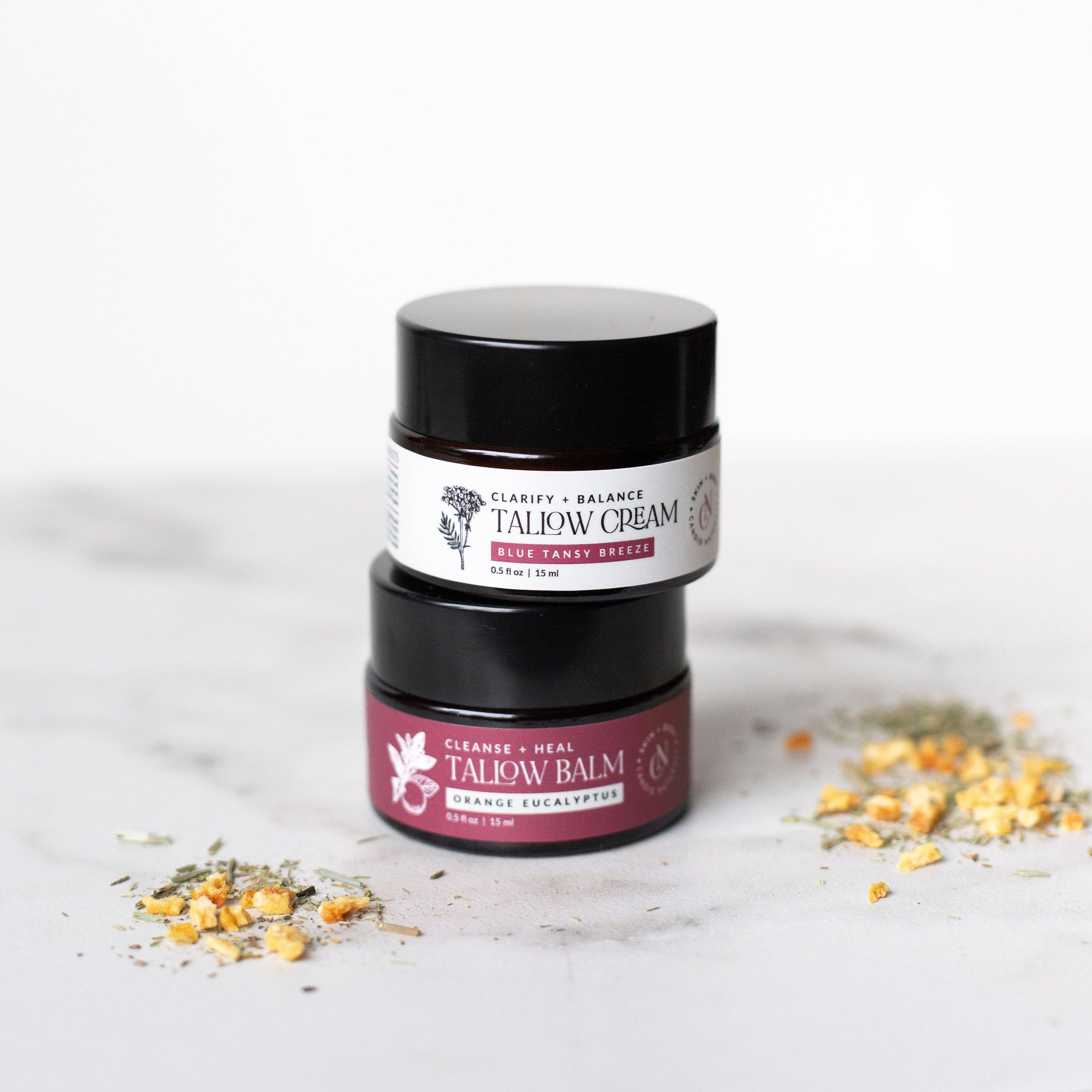 Candid Naturals - Wholesale Facial Care Set/Kit - Herbal Tallow Skin Care Duo | Discovery Set6