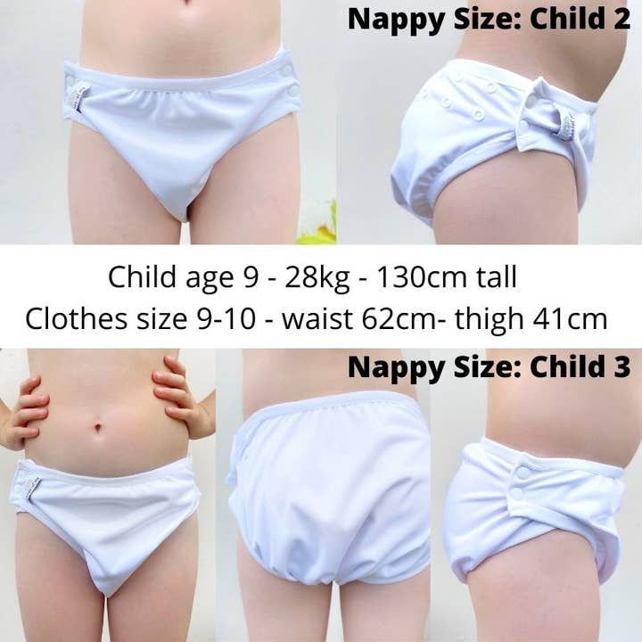 Branches Of Me - Wholesale Swim Diaper - Baby - Handmade Reusable Swim Nappy for Older Child/ Disability Range