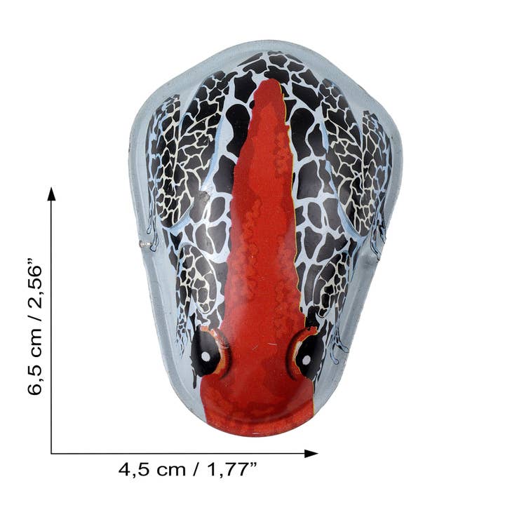 Tribal Trade GmbH - Wholesale Decorative Figurine - Tin Toy Snap Frog Model 06 Clicker Tin Frog3