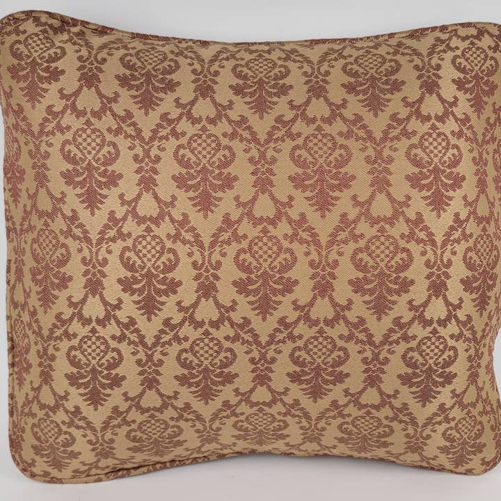 Retro refreshed burgandy & gold for wholesale by Comfee Cushion