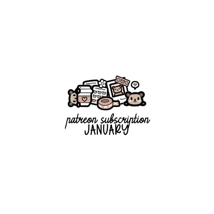 ENERO - SUSCRIPCIÓN A PATREON para venta al por mayor de AubrielBoutique