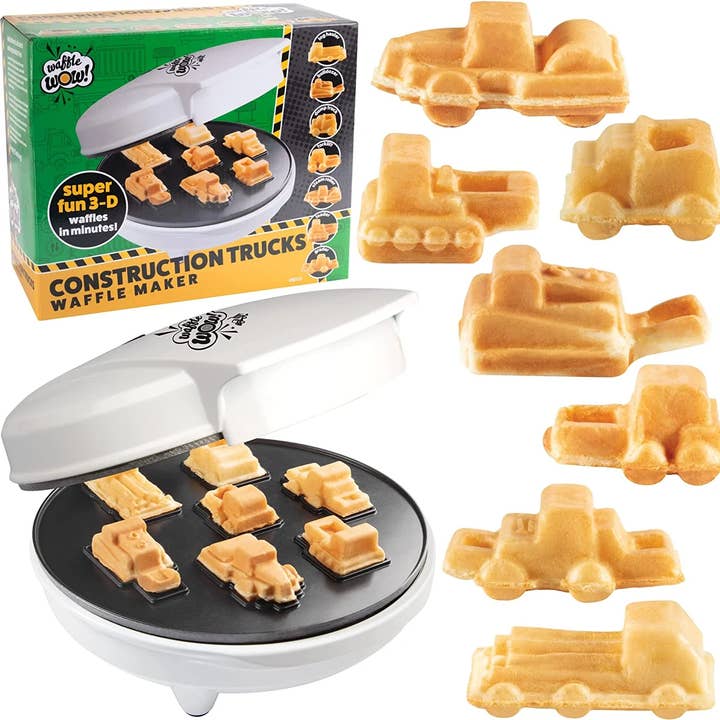 Waffle Wow! Construction Trucks Waffle Maker for wholesale by Waffle Wow