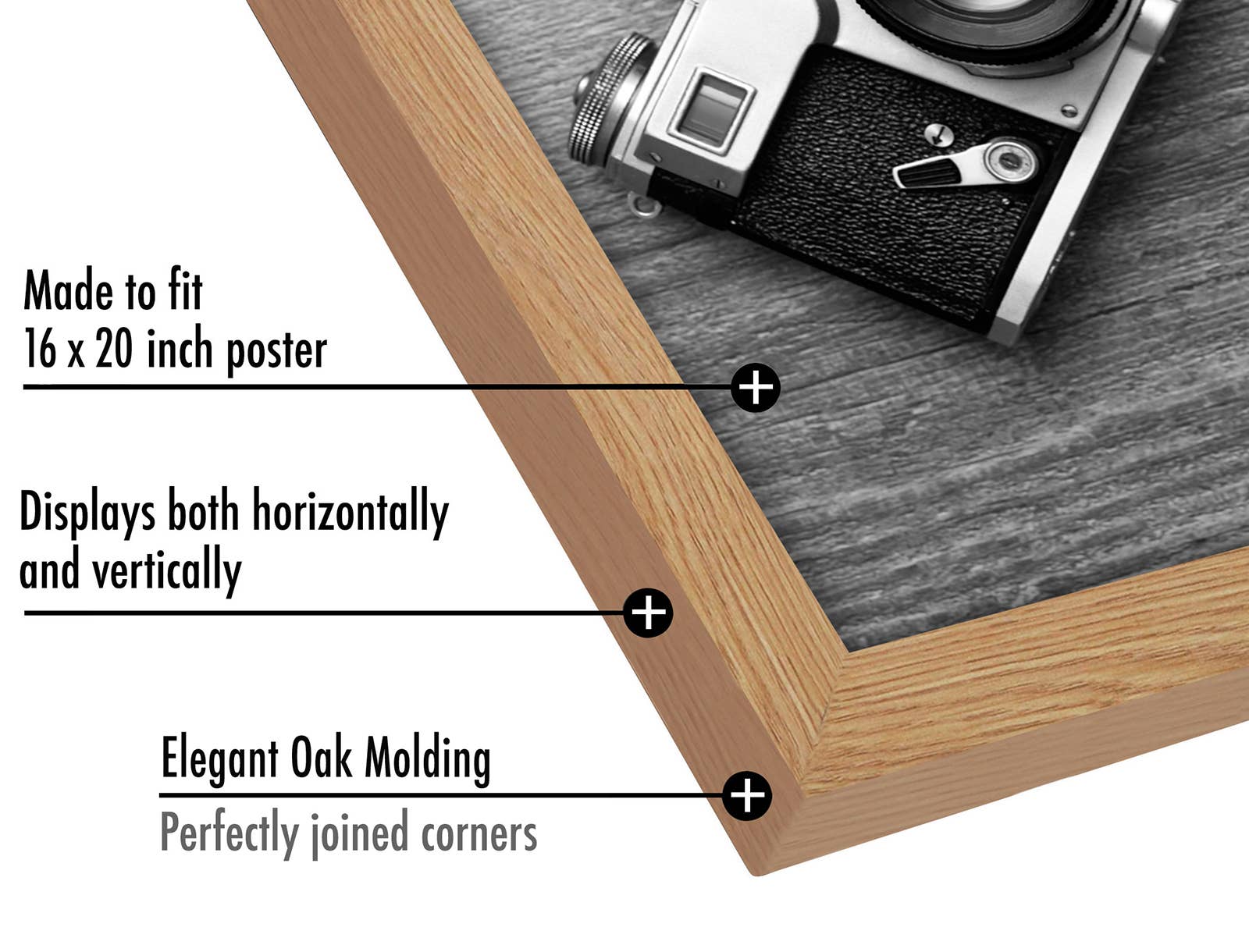 Americanflat - Wholesale Picture Frame - Americanflat Poster Frame with Wide Molding115