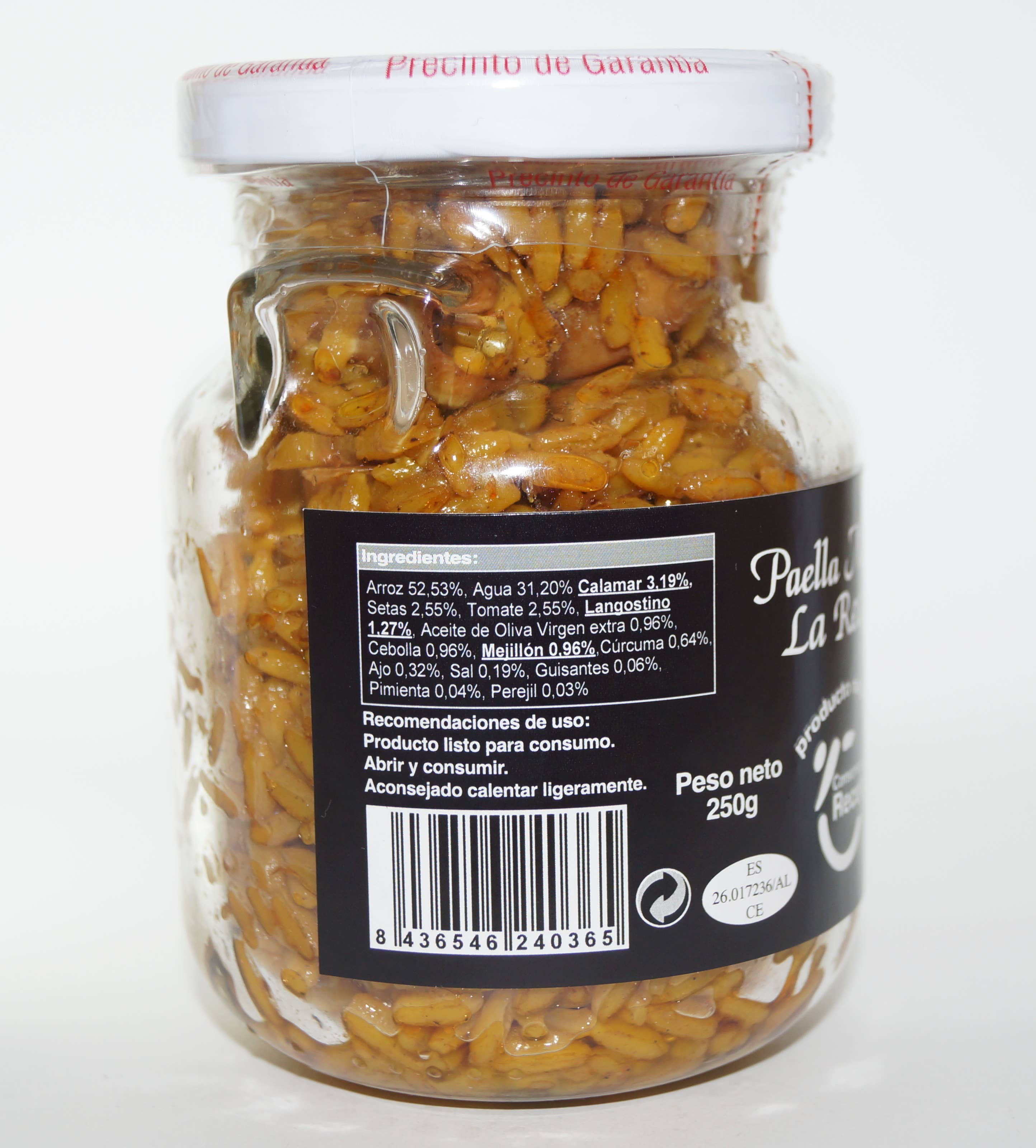 CONSERVAS LA RECETA - Wholesale Pasta - Gemengde paella 250 g6