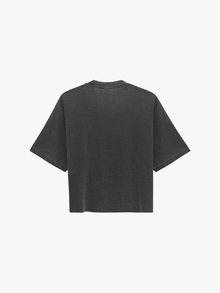 FUNERAL APPAREL - Wholesale T-shirt – men's - White Cropped T-Shirt (Men’s)5