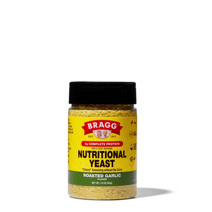 KeHE Distributors, LLC - Wholesale Dried Spice - Bragg Nutritional Yeast Roasted Garlic, 3 oz