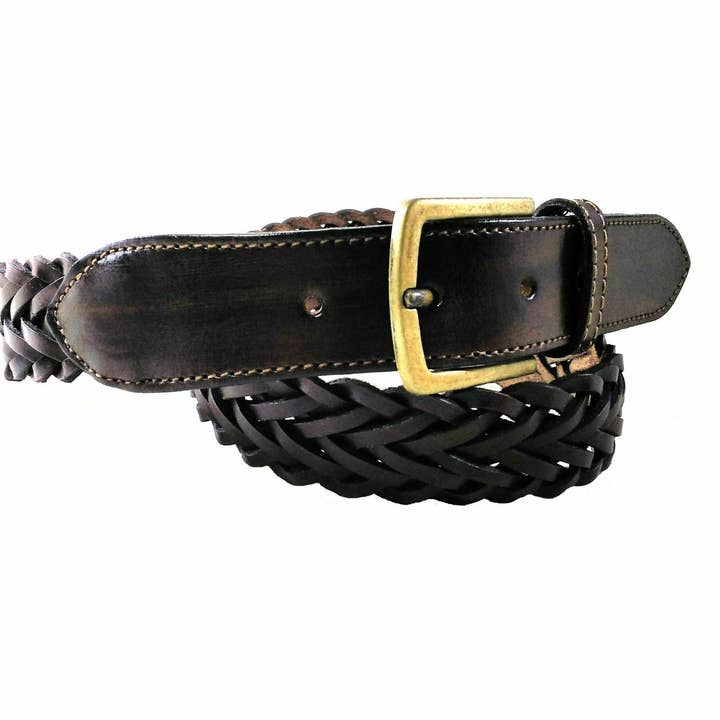 HANDGEMAAKTE LEREN RIEM voor wholesale door Creaciones Corpas