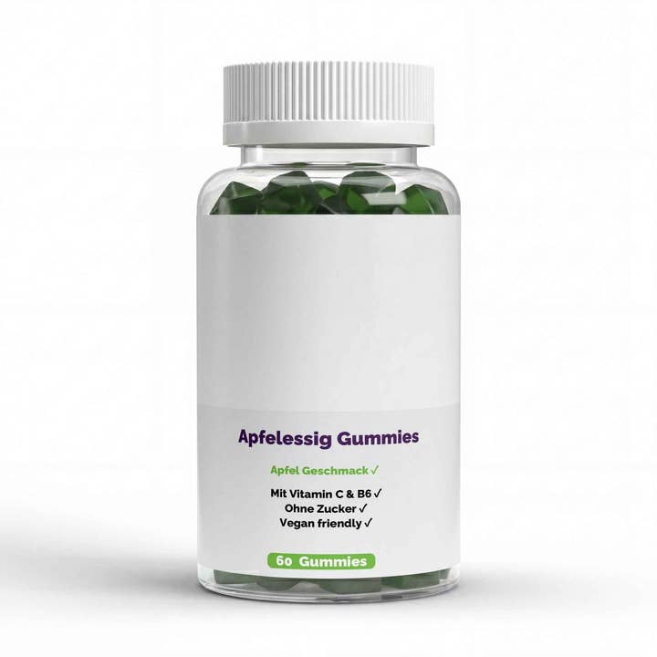 Gummies med äppelcidervinäger + C + B6 + krom - 60 st för wholesale av Lojahub.shop