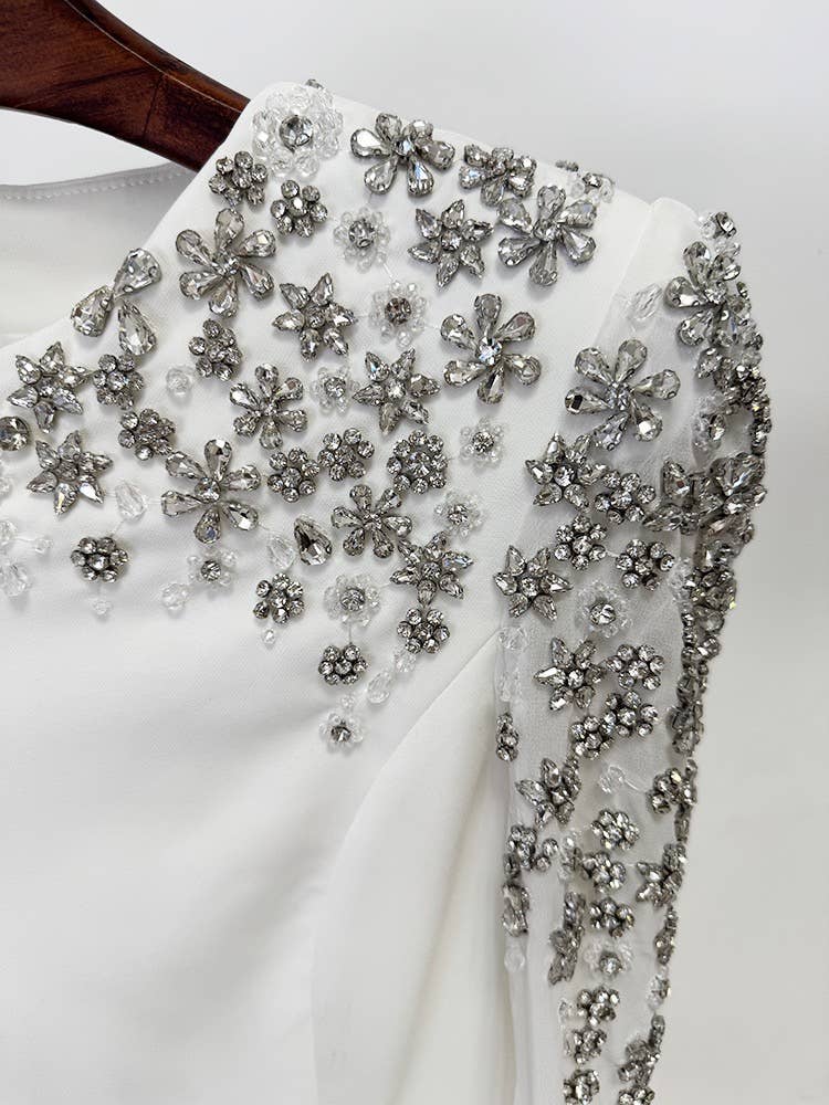 Productseeker - Vente Robe de soirée – femme - Robe de soirée longue élégante avec perles et strass DR863Y 202512