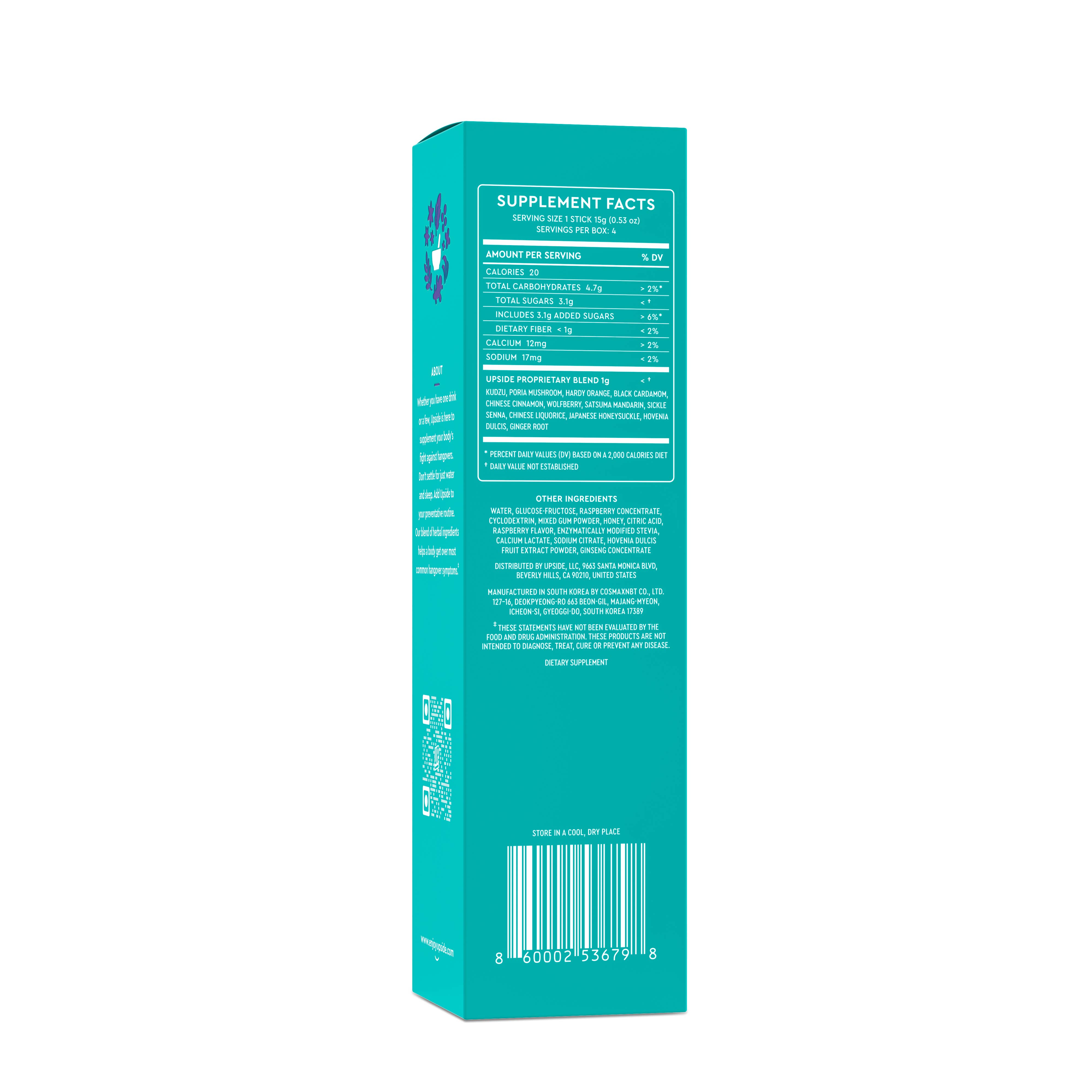 Upside - Before Alcohol Hangover Sticks – wholesale Oralt tillskott/Vitamin – UPSIDE Hangover Jelly Sticks – Date Night (4-pack)7