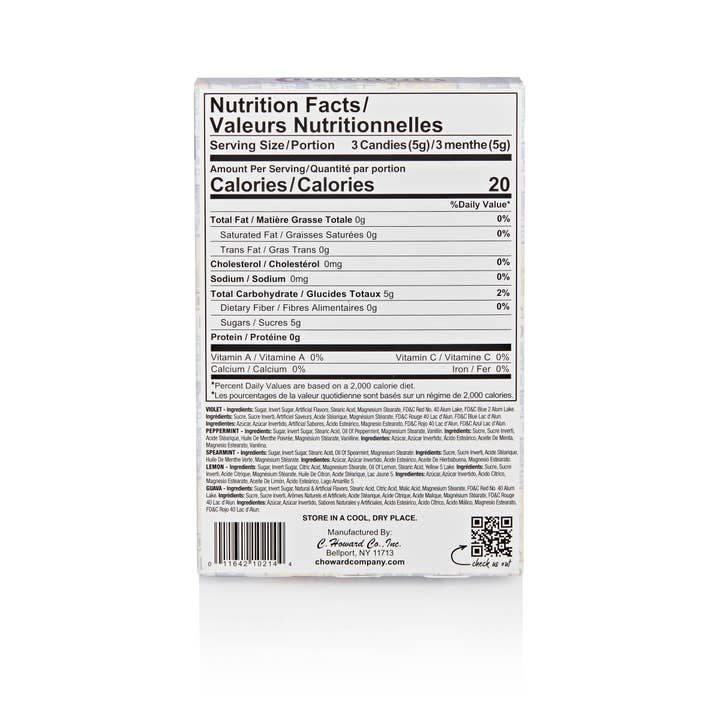 C. Howard Company, Inc. – Großhandel Minzbonbons – Choward's 10er-Pack Minz-/Bonbon-Probenpackung Einzelhandel Verkauf1