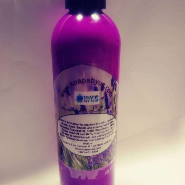 Lavender Lotion for wholesale by Soaps By Us