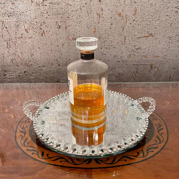 Luksuriøs Glas Spejlet Vanity Bakke for engroshandel hos Jojy's Jewels