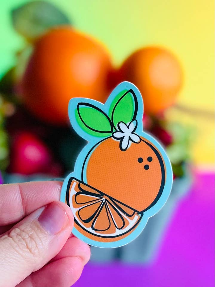 Not from concentrate Cutie- vinyl sticker for wholesale by Cover Yo Space Gurl